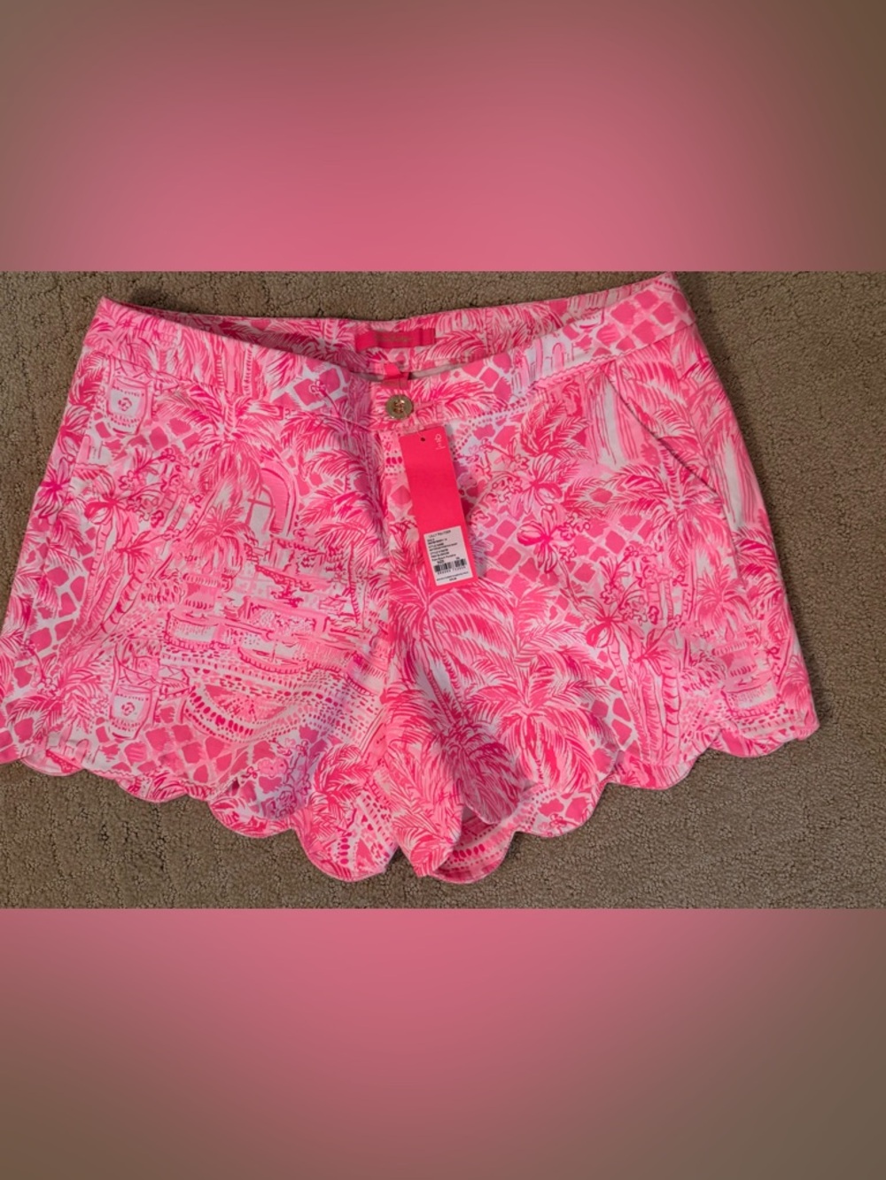 🆕 LILLY PULITZER BUTTERCUP STRETCH SHORTS